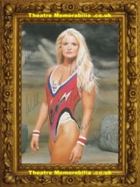 Kim Betts Autograph Signed Picture – Gladiators Lightning