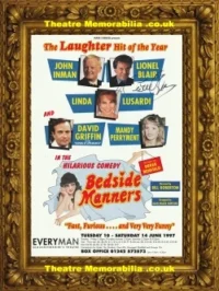 Lionel Blair Autograph Signed Flyer Bedside Manners 1997