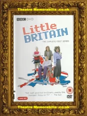 Little Britain David Walliams Autograph Signed DVD Sleeve