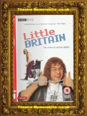 Little Britain David Walliams Autograph Signed DVD Sleeve