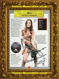 Louise Jameson Autograph Signed Picture – Doctor Who Leela 1976