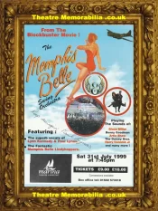 Lowestoft Marina Theatre – Memphis Belle 1999 – Signed Flyer Leaflet
