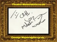 Malandra Burrows Autograph Signed Sheet Emmerdale