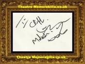 Malandra Burrows Autograph Signed Sheet Emmerdale