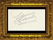 Maurice Chevalier Autograph Signed Sheet – French Singer