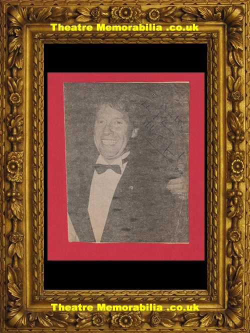 Michael Crawford signed newspaper cutting autograph - image 2