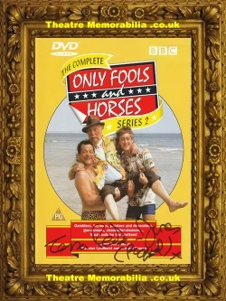 Only Fools And Horses DVD sleeve signed by Tessa Peake Jones