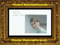 Patricia Potter Autograph Signed Sheet Diane Lloyd Casualty