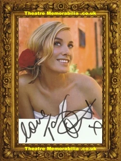 Tamzin Outhwaite signed picture autograph