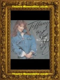 Tiffany Autograph Signed Picture – Singer I Think We Are Alone Now