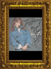 Tiffany Autograph Signed Picture – Singer I Think We Are Alone Now