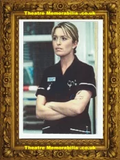 Tina Hobley Autograph Signed Sheet Chrissie Williams Casualty