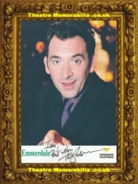 Tony Audenshaw Autograph Signed Picture Bob Hope Emmerdale