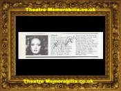 Twiggy Autograph Signed Picture Model Actress