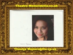 Wendy Kweh signed autograph sheet, Casualty