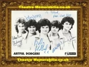 Artful Dodgers Pop Band Autographed Signed Picture
