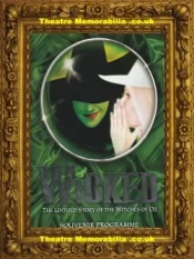 Wicked Theatre Show Brochure Westend London 2013 Savannah Stevenson