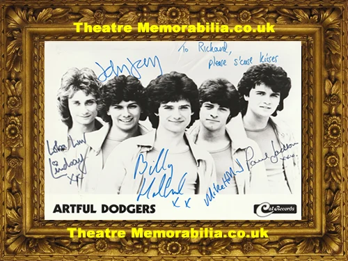 Artful Dodgers pop band signed 10x8 photograph - image 2
