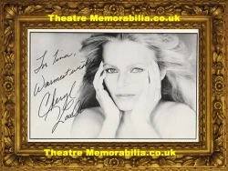 Cheryl Ladd signed picture card, Charlie's Angels