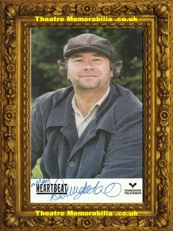 David Lonsdale signed Heartbeat cast card