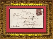 England House Of Lords Crested Mourning Card to Spencer Walpole 1878