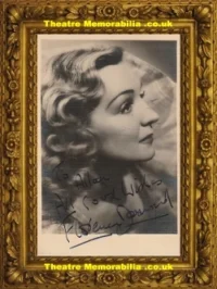 Florence Desmond Autograph Signed Picture – Actress Gay Love 1934
