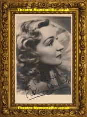 Florence Desmond Autograph Signed Picture – Actress Gay Love 1934