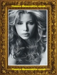 Jessica Biel Autograph Signed Picture 7th Heaven