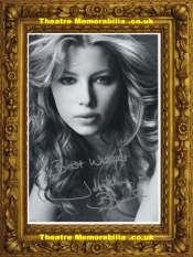 Jessica Biel Autograph Signed Picture 7th Heaven