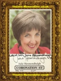 Julie Hesmondhalgh Autograph Signed Picture – Coronation Street Corrie