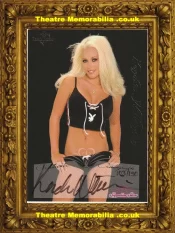 Kendra Wilkinson Autograph Signed Picture Beach Warmer Card