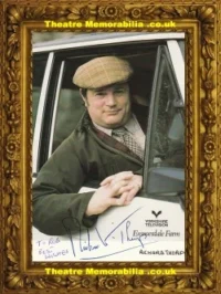 Richard Thorpe Autograph Signed Picture Alan Turner Emmerdale