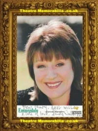 Sandy Walsh Autograph Signed Picture Frances Marsden Emmerdale