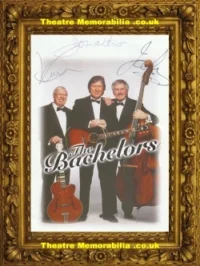Southport Theatre – The Bachelors Signed Picture + Theatre Ticket 2003