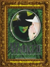 Wicked Theatre Show Brochure Westend London 2013 Savannah Stevenson