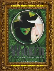Wicked Theatre Show Brochure Westend London 2013 Savannah Stevenson