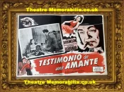 Film Poster – Testimonial De Una Amante – Vice Squad 1953