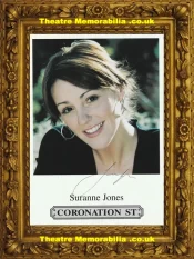 Suranne Jones Autograph Signed Picture – Coronation Street Corrie