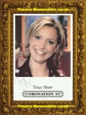 Tracy Shaw Autograph Signed Picture – Coronation Street Corrie