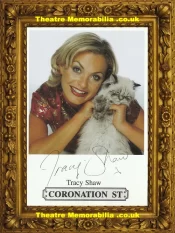 Tracy Shaw Autograph Signed Picture – Coronation Street Corrie