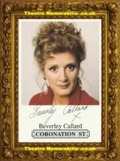 Beverley Callard Autograph Signed Picture – Coronation Street Corrie