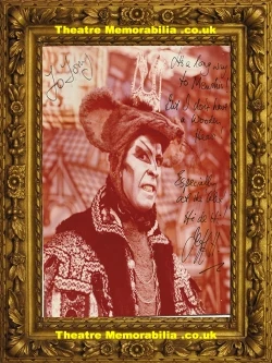  Iris Williams Autograph Signed Picture Card – Singer He Was Beautiful - Theatre Memorabilia - Theatre Programmes Theatre Memorabilia - Theatre Programmes