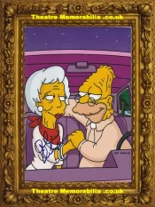 Olympia Dukakis Autograph Signed Picture Card – The Simpsons
