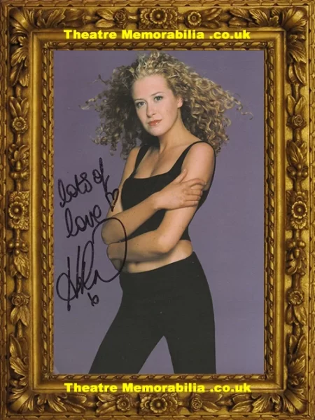  Helen Noble Autograph Signed Picture Cast Card – Hollyoaks - Theatre Memorabilia - Theatre Programmes Theatre Memorabilia - Theatre Programmes