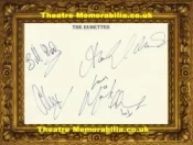  The Rubettes Autograph Signed Card – Pop Band Sugar Baby Love - Theatre Memorabilia - Theatre Programmes Theatre Memorabilia - Theatre Programmes