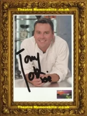  Tony Tobin Autograph Signed Picture Card – Ready Steady Cook - Theatre Memorabilia - Theatre Programmes Theatre Memorabilia - Theatre Programmes