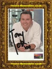  Tony Tobin Autograph Signed Picture Card – Ready Steady Cook - Theatre Memorabilia - Theatre Programmes Theatre Memorabilia - Theatre Programmes