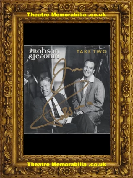  Robson & Jerome Autographed Signed CD - Theatre Memorabilia - Theatre Programmes Theatre Memorabilia - Theatre Programmes