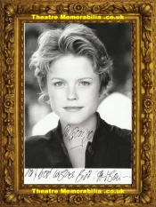  Bridget Hodson Autograph Signed Picture – Actress Wilde - Theatre Memorabilia - Theatre Programmes Theatre Memorabilia - Theatre Programmes