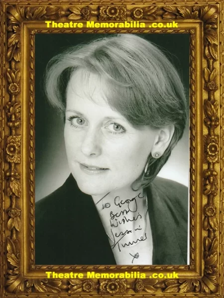  Jessica Turner Autograph Signed Picture – Actress Doctor Finley - Theatre Memorabilia - Theatre Programmes Theatre Memorabilia - Theatre Programmes